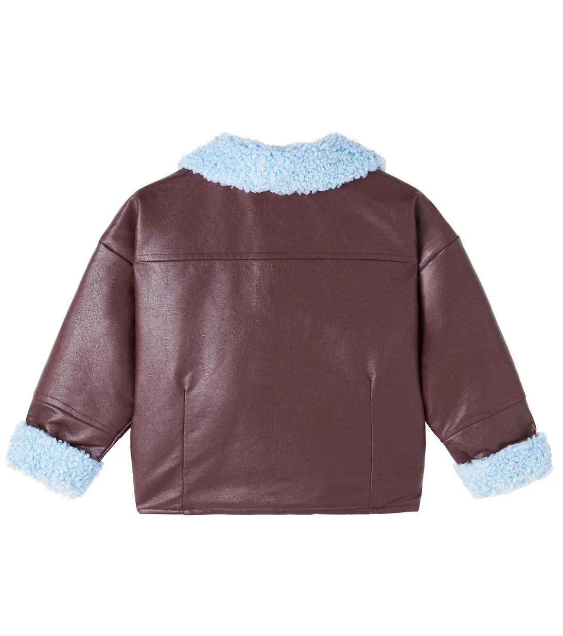 Scotch & Soda Kids - جاكيت مُزين بفرو تيدي