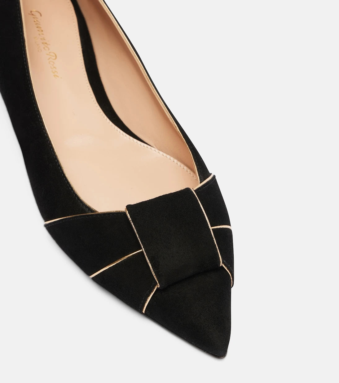 Gianvito Rossi - Suede ballet flats