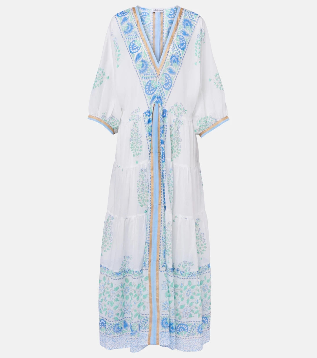 Juliet Dunn - Paisley cotton maxi dress