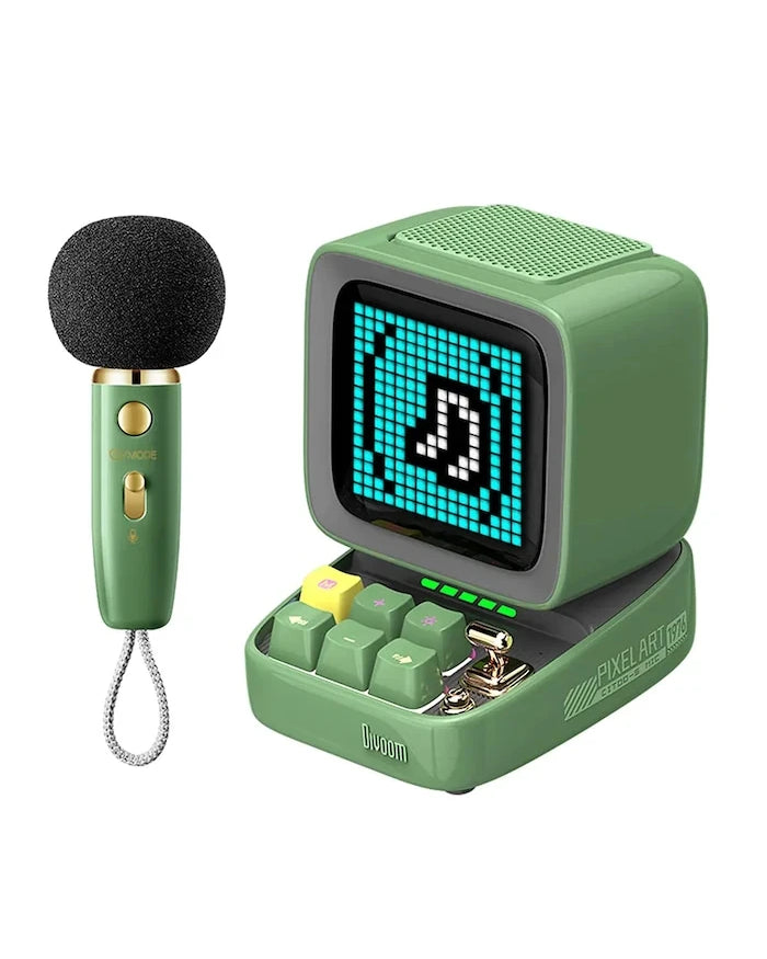 Безжичен високоговорител и микрофон Divoom Ditoo-5M 12,5 cm