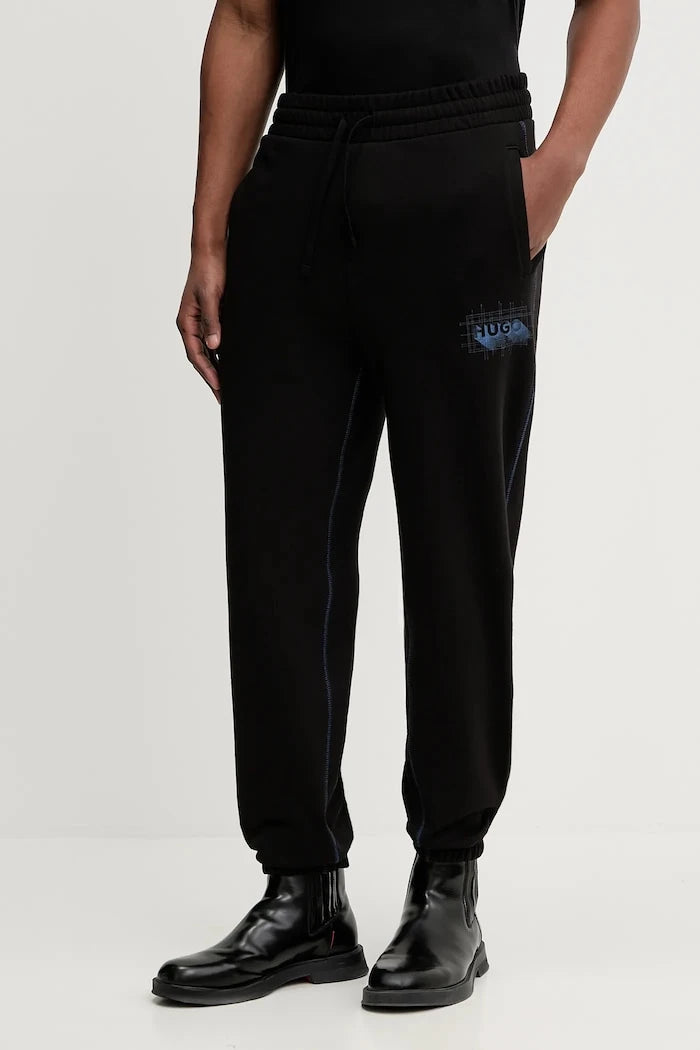 Pamuklu spor pantolon Hugo Blue Notharos