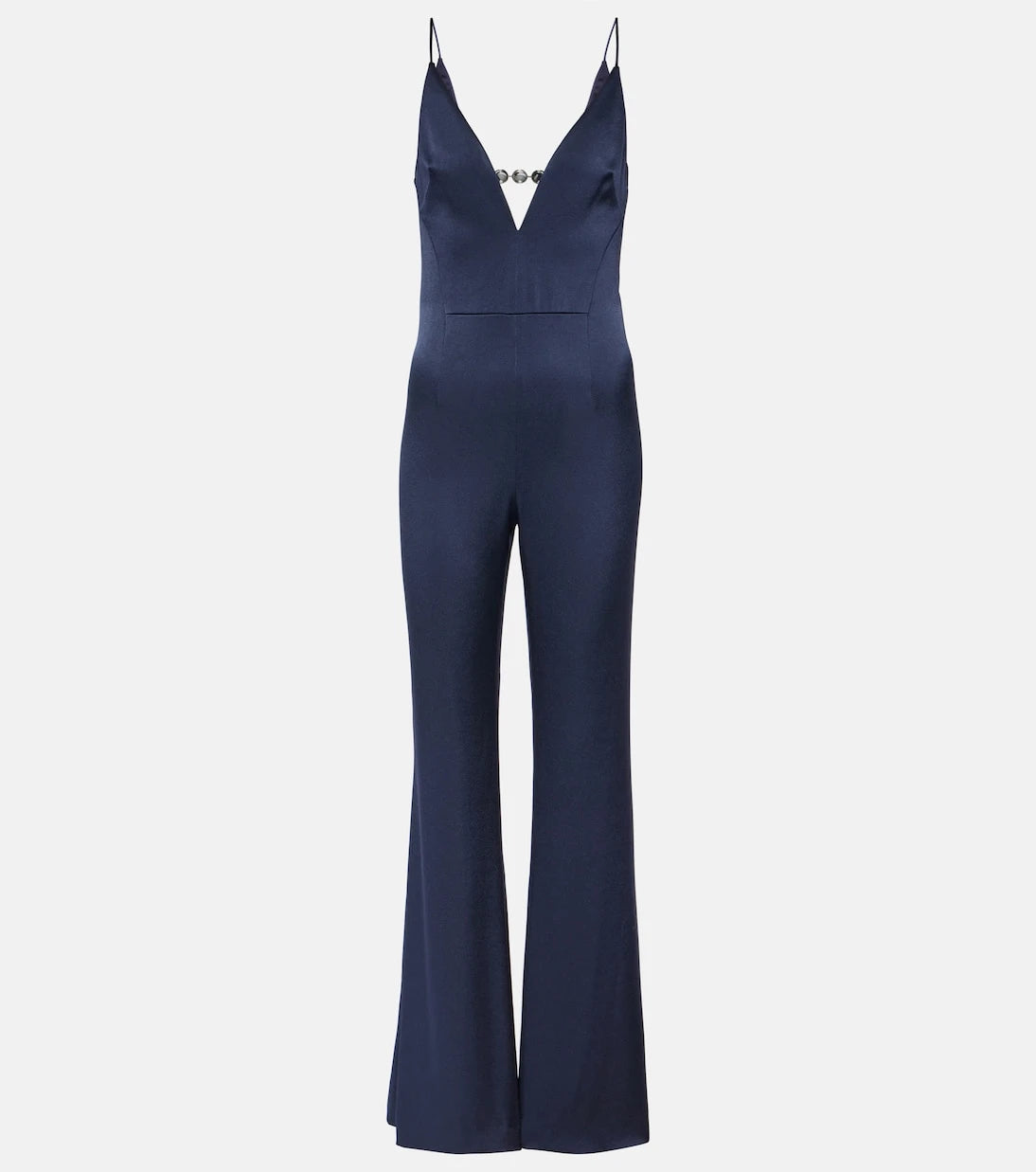 Galvan - Avedon Globe crêpe satin jumpsuit
