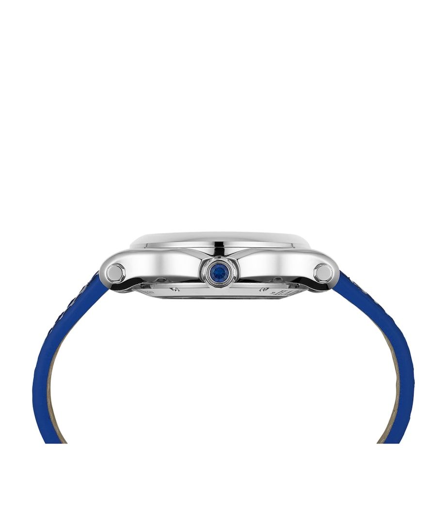 Stainless Steel and Diamond Happy Sport Sun, Moon and Stars Watch 36mm