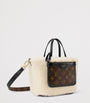 LOUIS VUITTON Shearling Neverfull Bandoulière Inside Out BB Bucket Bag