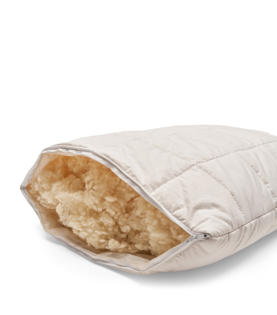 Vispring Adjustable Wool-Filled Pillow (75cm x 50cm)