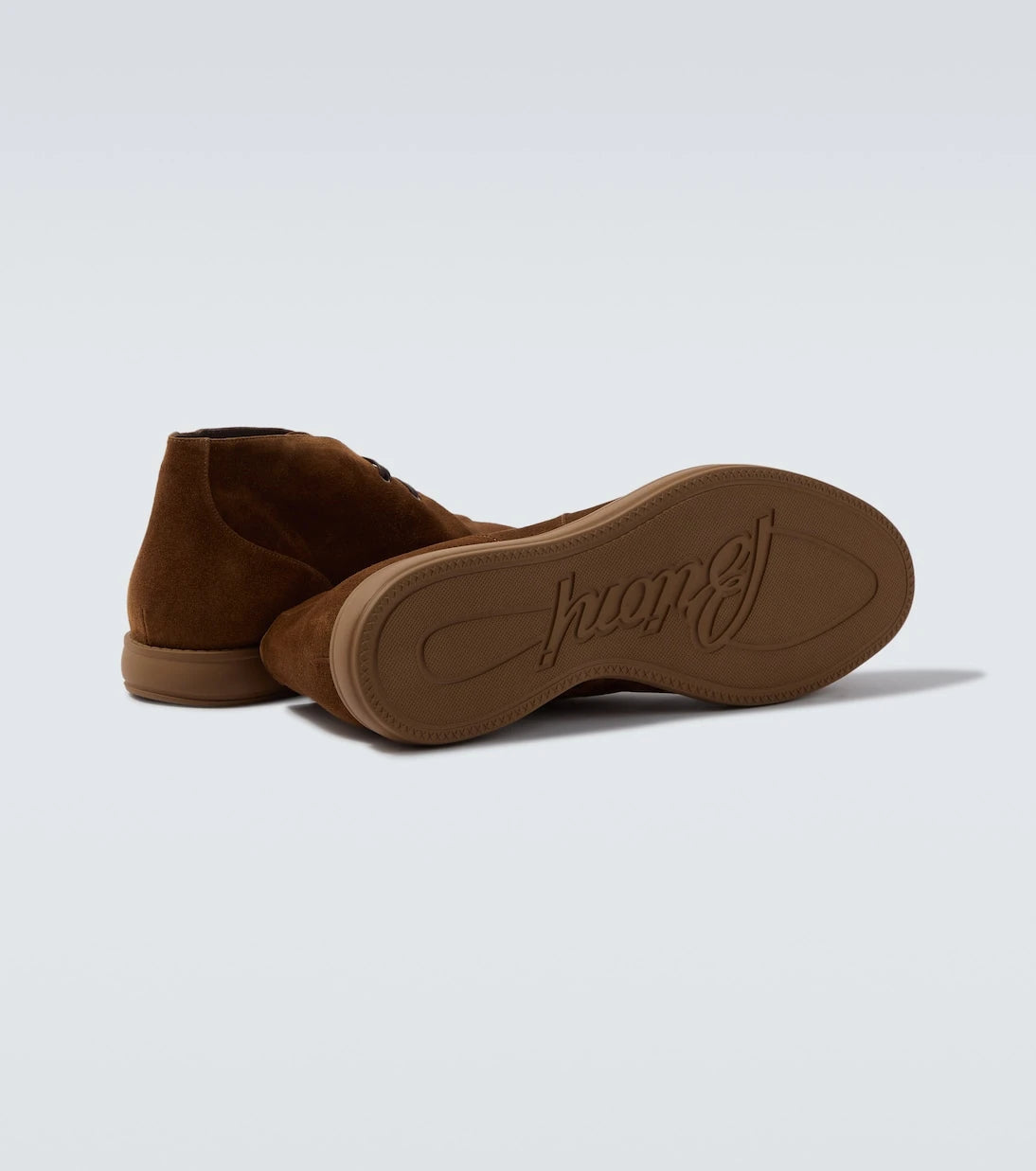 Brioni - حذاء صحراوي Journey من جلد الشمواه