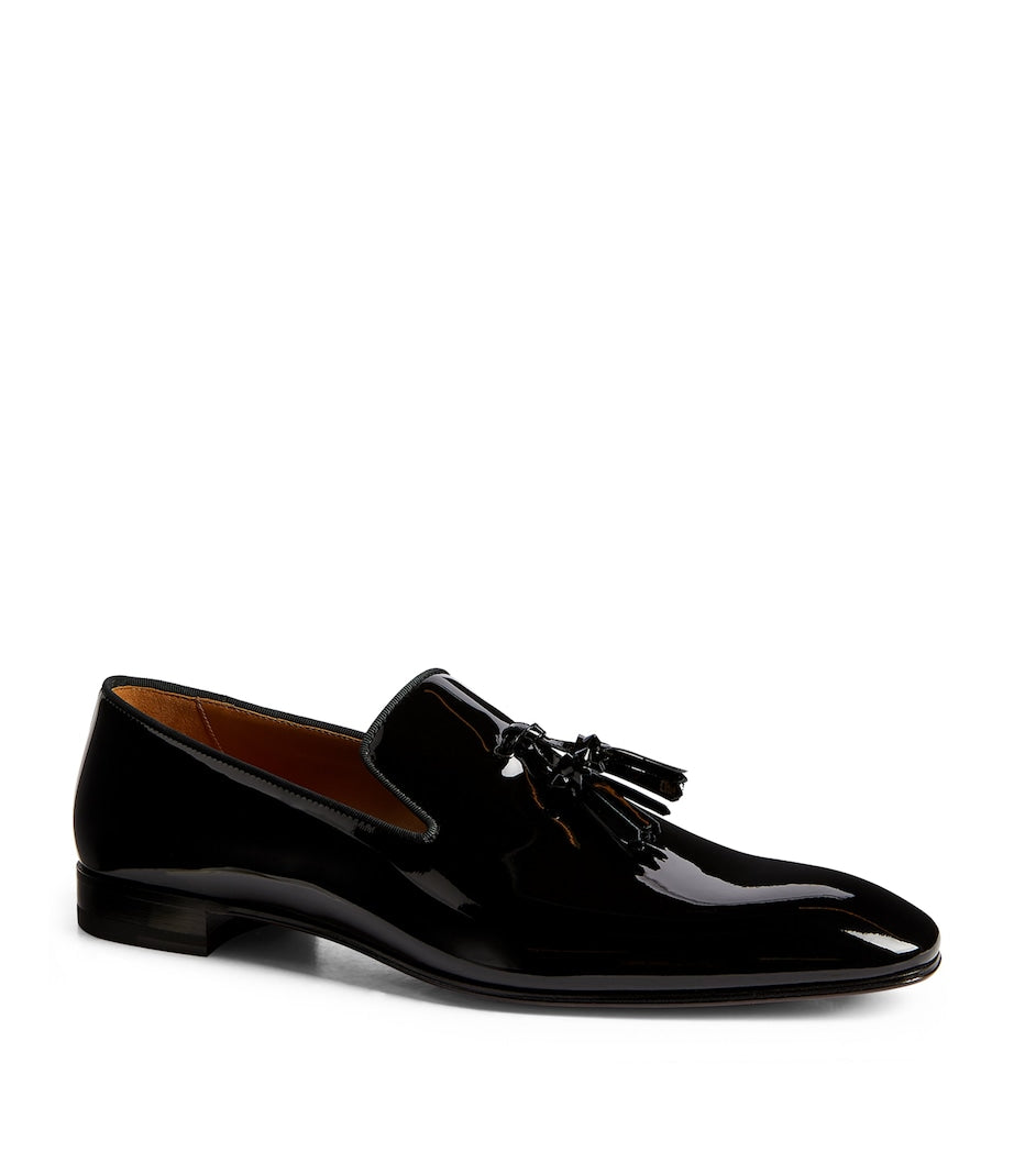 Dandelion Tassel Patent Loafers