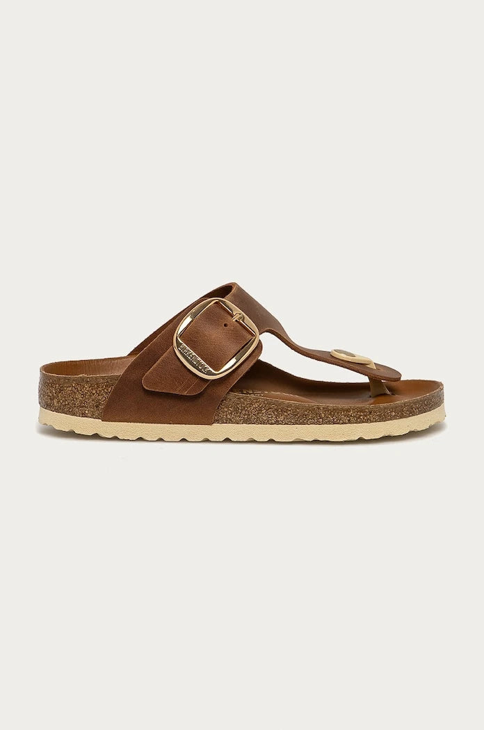 Кожени джапанки Birkenstock Gizeh Big Buckle
