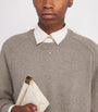 Soft Goat Beige Cashmere Boyfriend Sweater