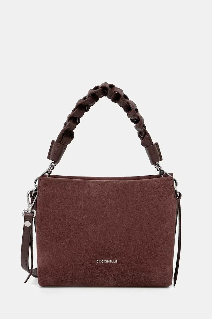Coccinelle kadın süet çapraz çanta