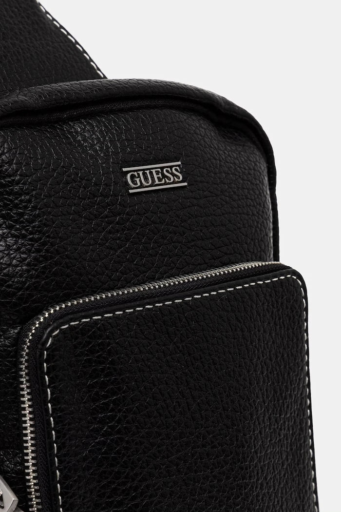 Guess erkek suni deri şehir sırt çantası BOSTON