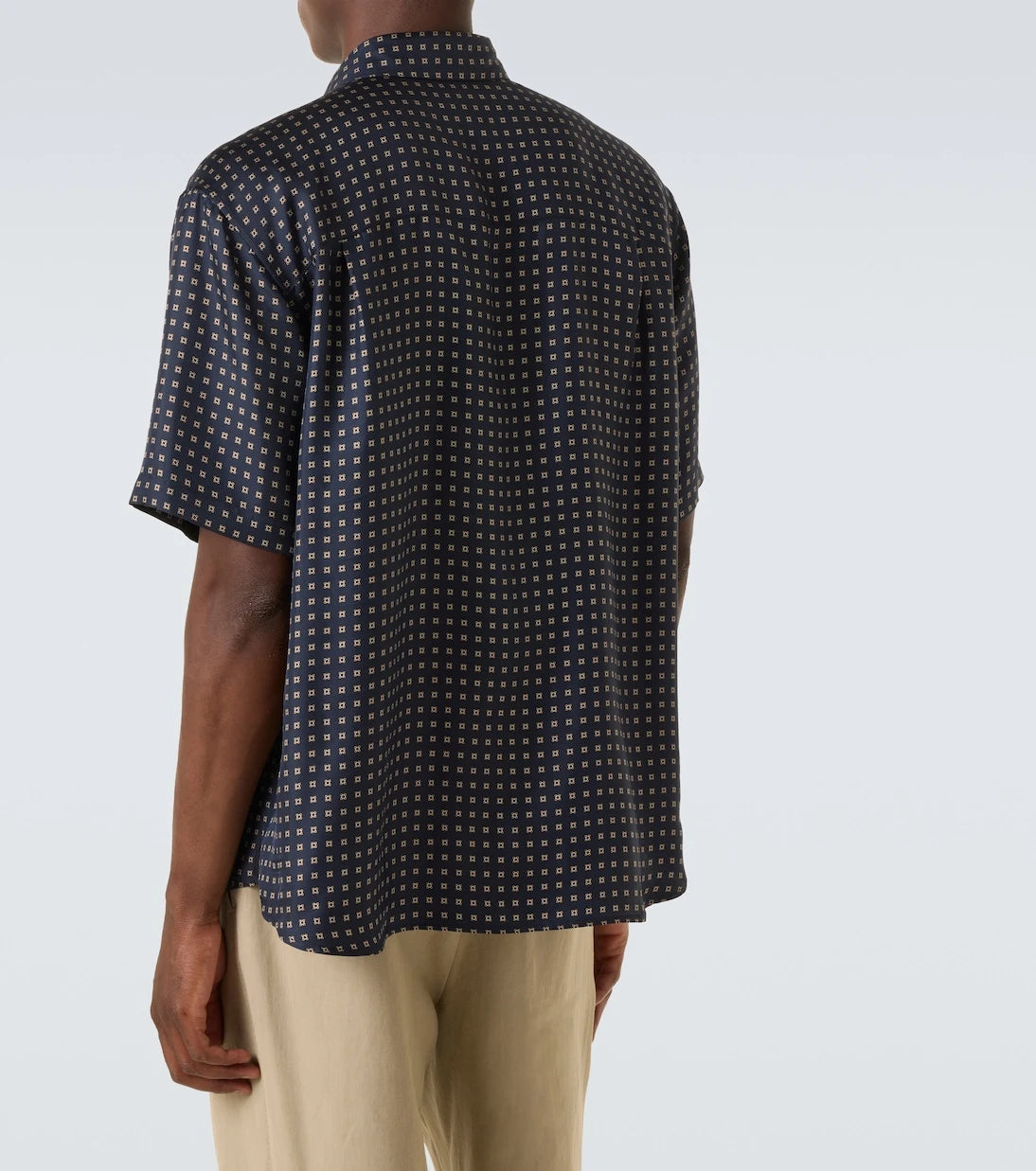 Saint Laurent - Printed silk shirt