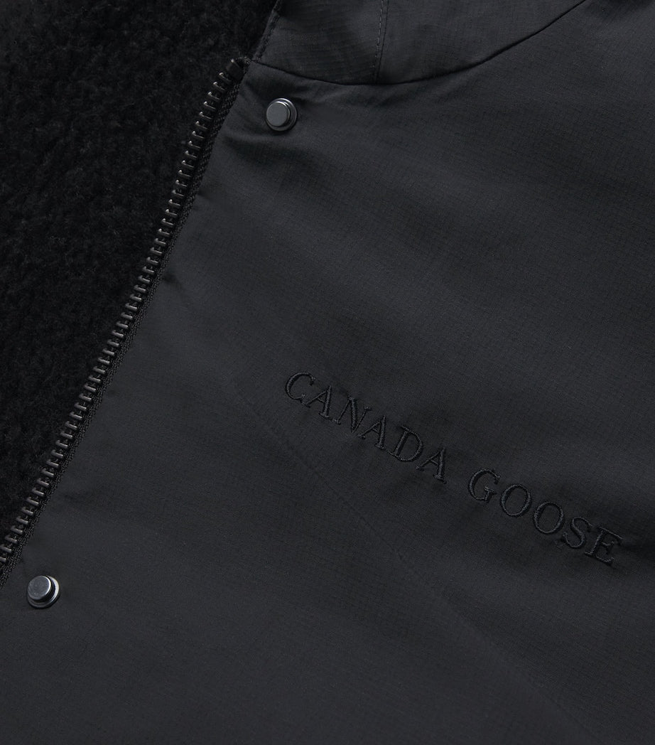 Canada Goose Black Reversible Alberni Bomber Jacket