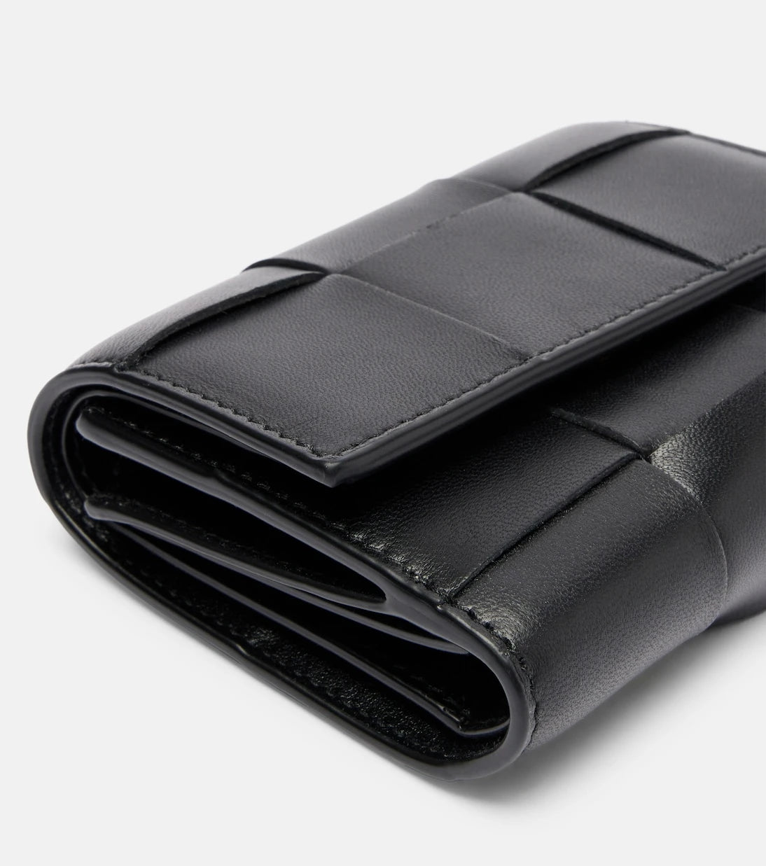 Bottega Veneta - Cassette Small Intreccio leather wallet