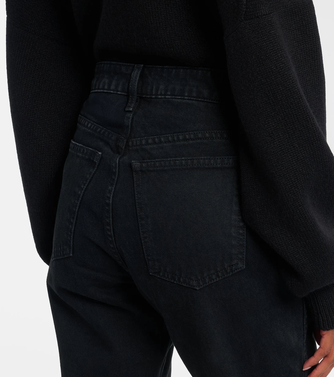 Khaite - Abigail cropped straight jeans