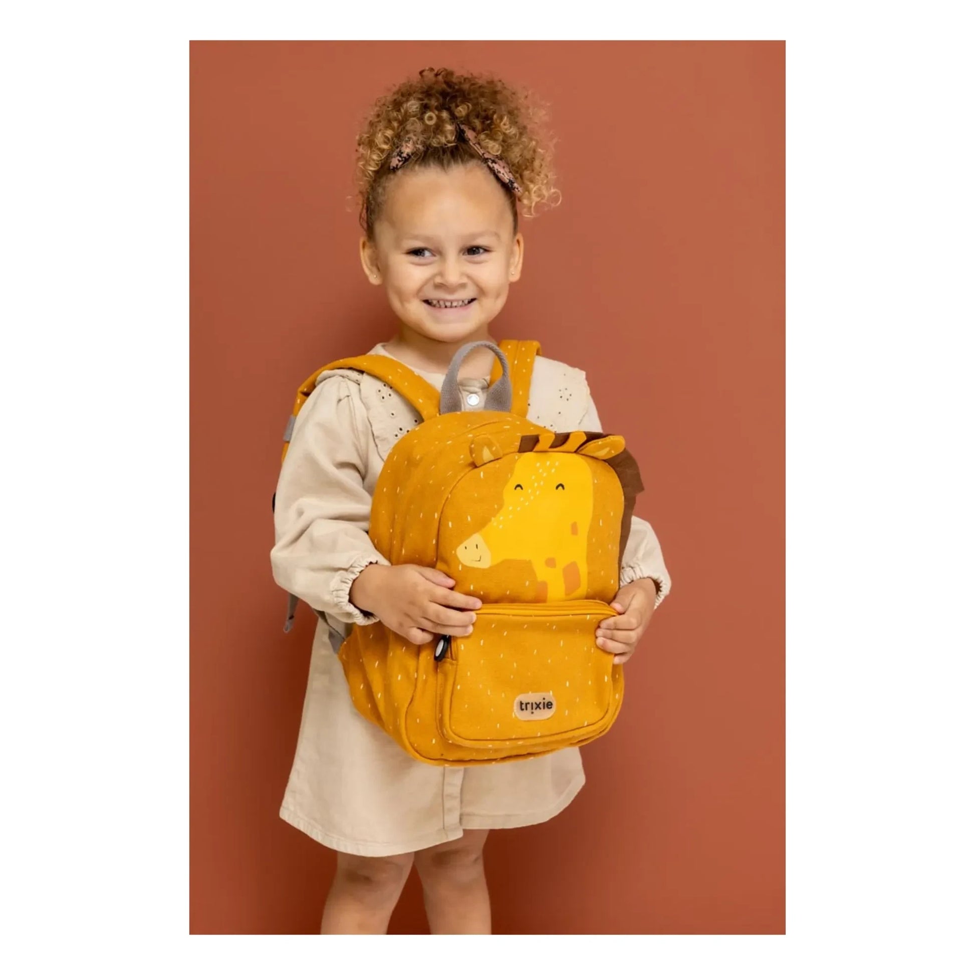 Trixie - Mr. Giraffe Backpack | Orange