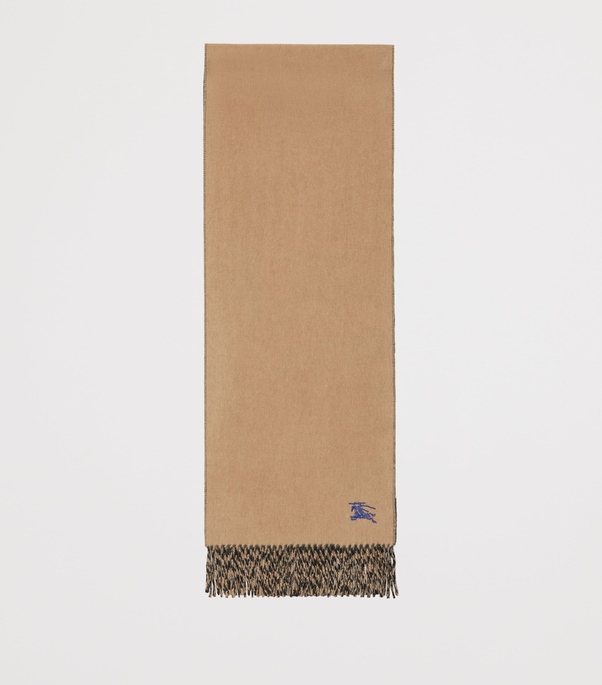 Black Cashmere Reversible Scarf