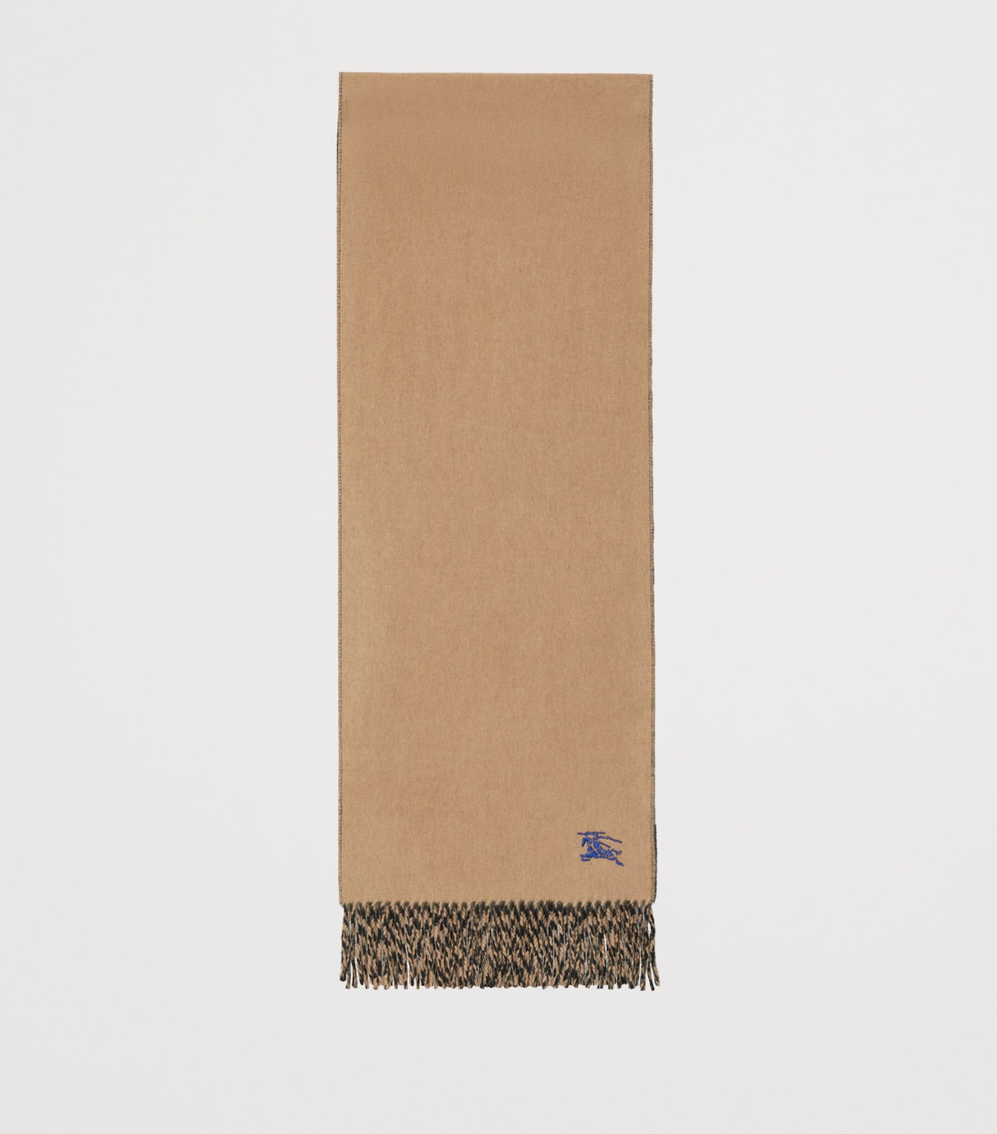 Black Cashmere Reversible Scarf