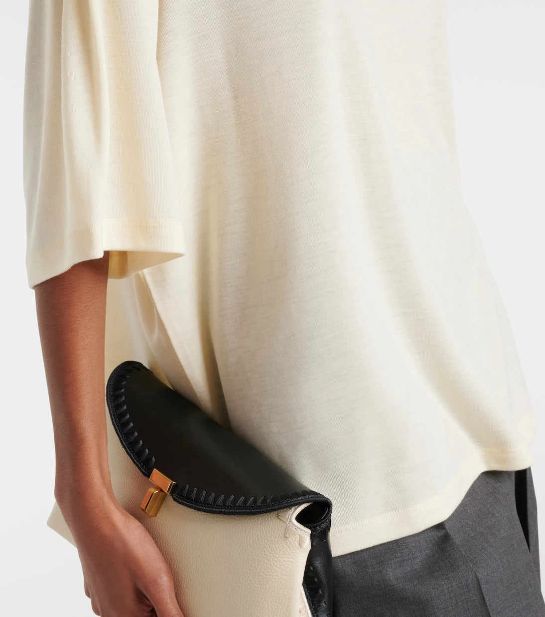 Róhe - Oversized wool T-shirt