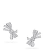 White Gold and Diamond Tilda’s Bow Stud Earrings