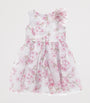 Monnalisa White Tulle Flower Dress (2-15 Years)