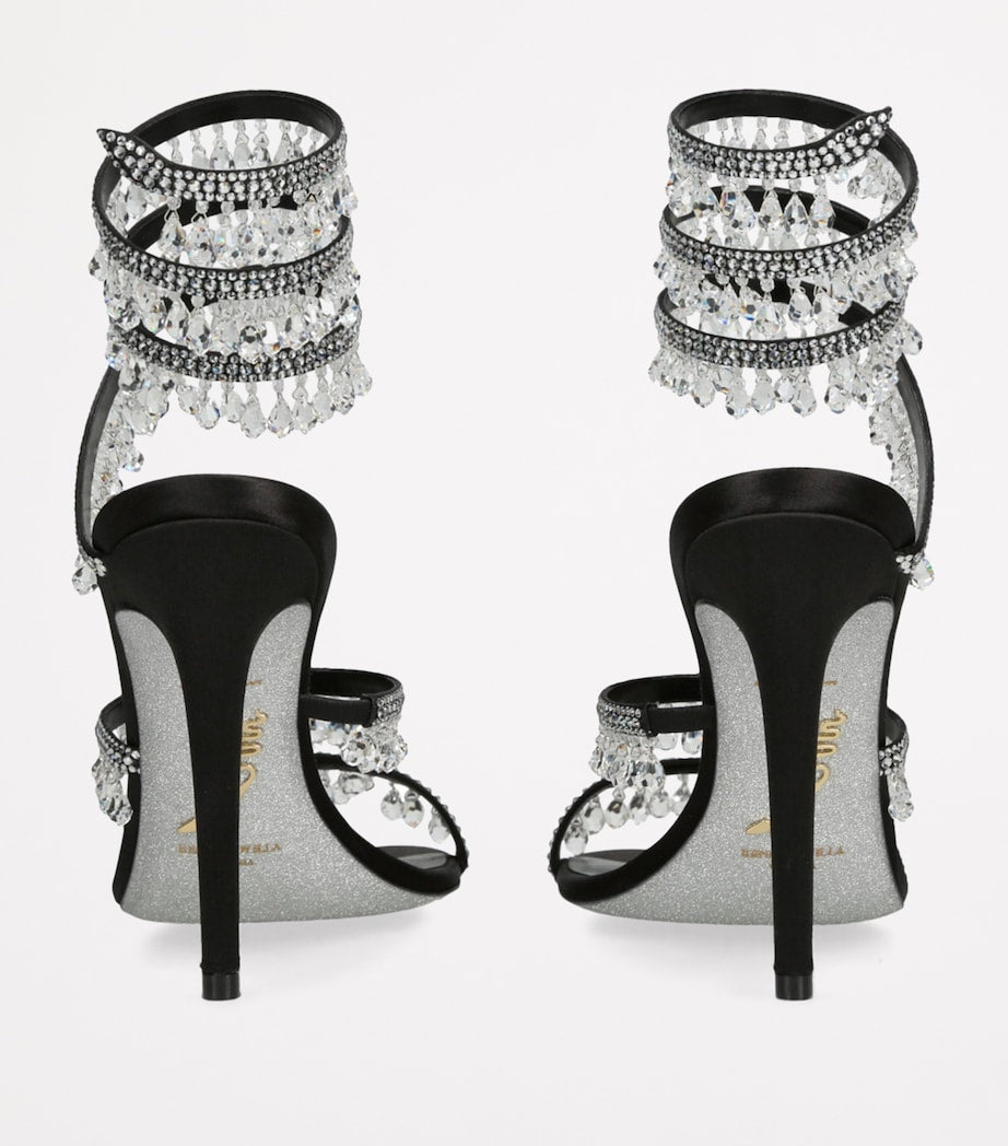 René Caovilla Multi Chandelier Heeled Sandals 105