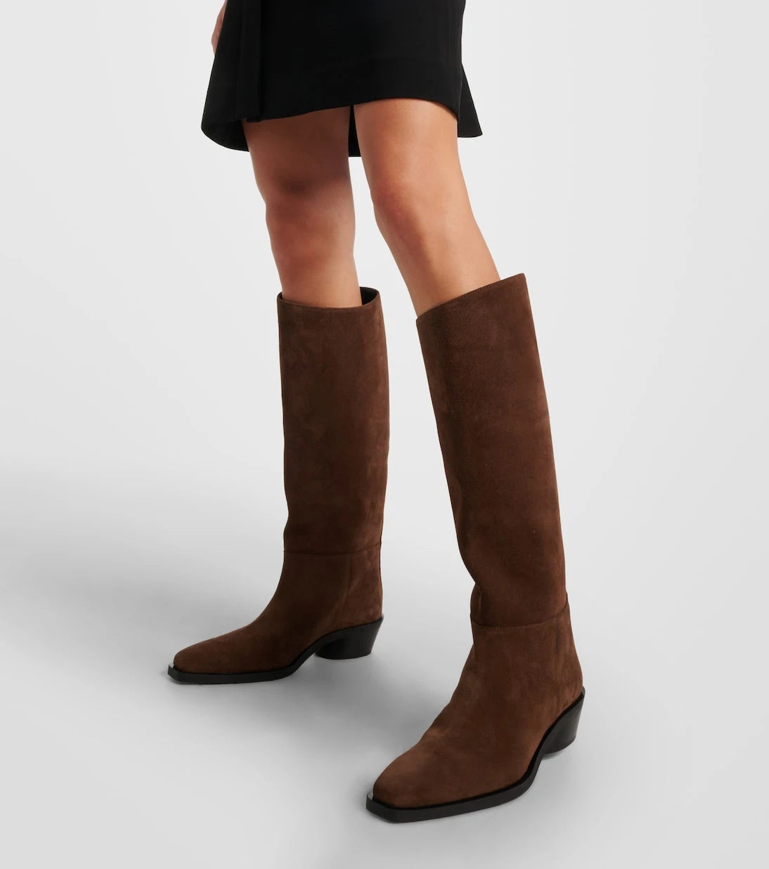 Proenza Schouler - Bronco suede knee-high boots