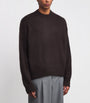 Studio Nicholson Brown Superkid Mohair-Blend Wynn Sweater