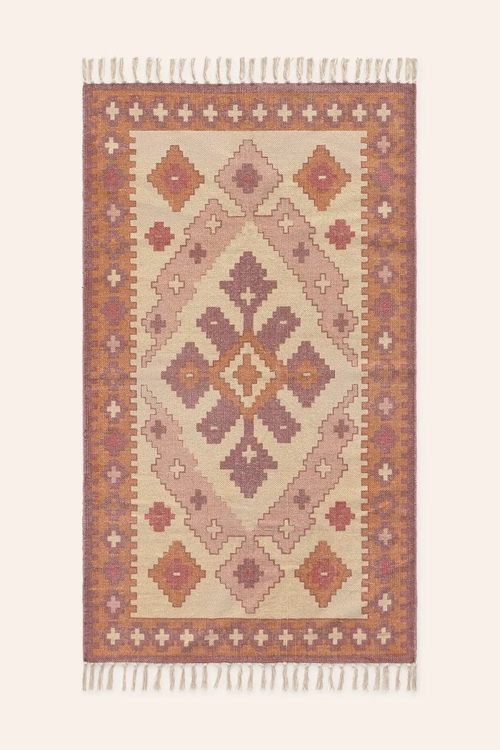 Calma House büyük pamuklu halı 90 x 150 cm
