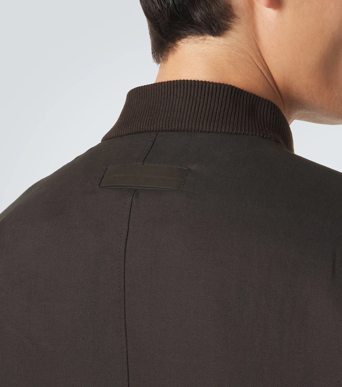 Zegna - Linen bomber jacket