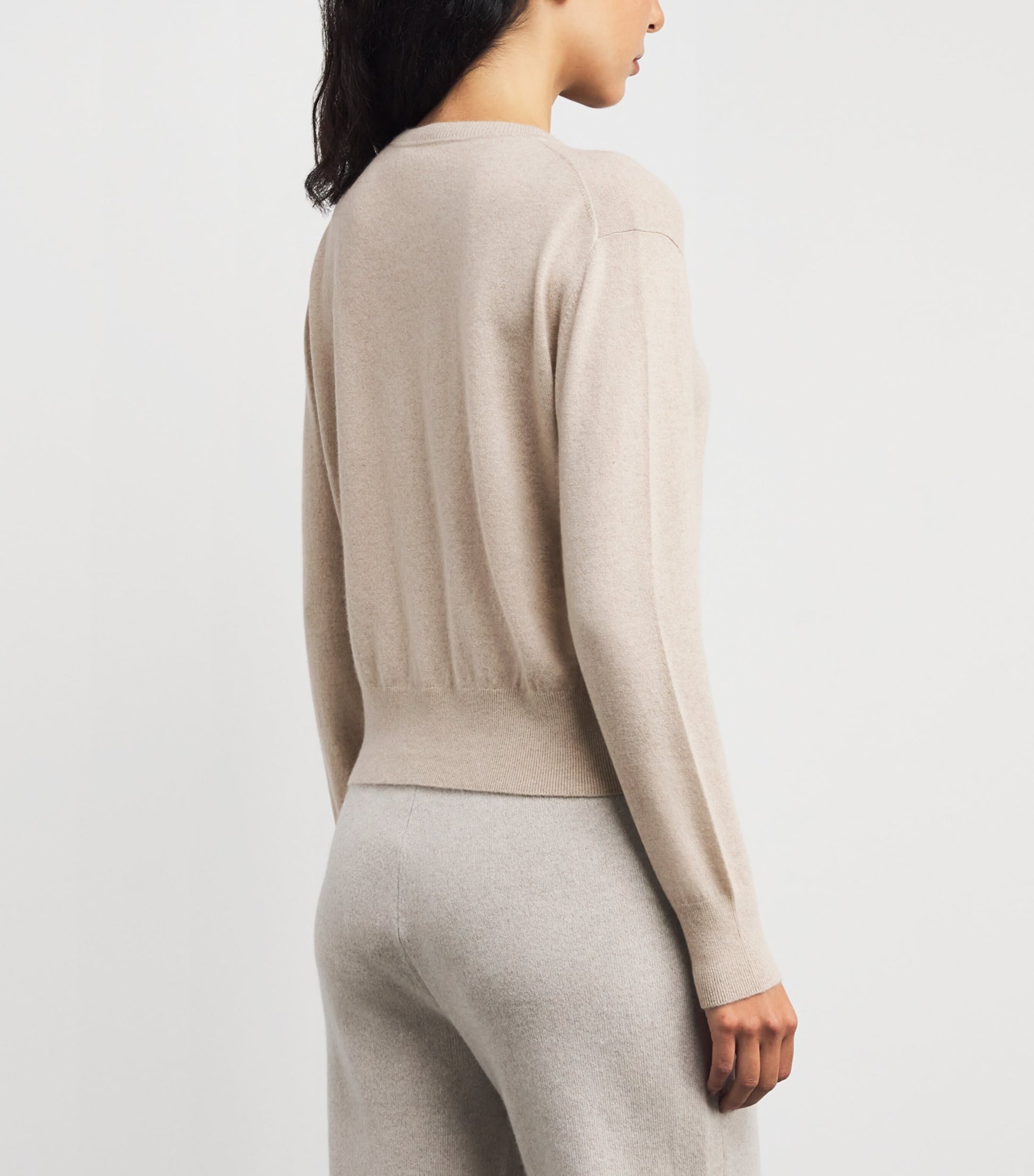 arch 4 Beige Cashmere Crew-Neck Hebe Sweater