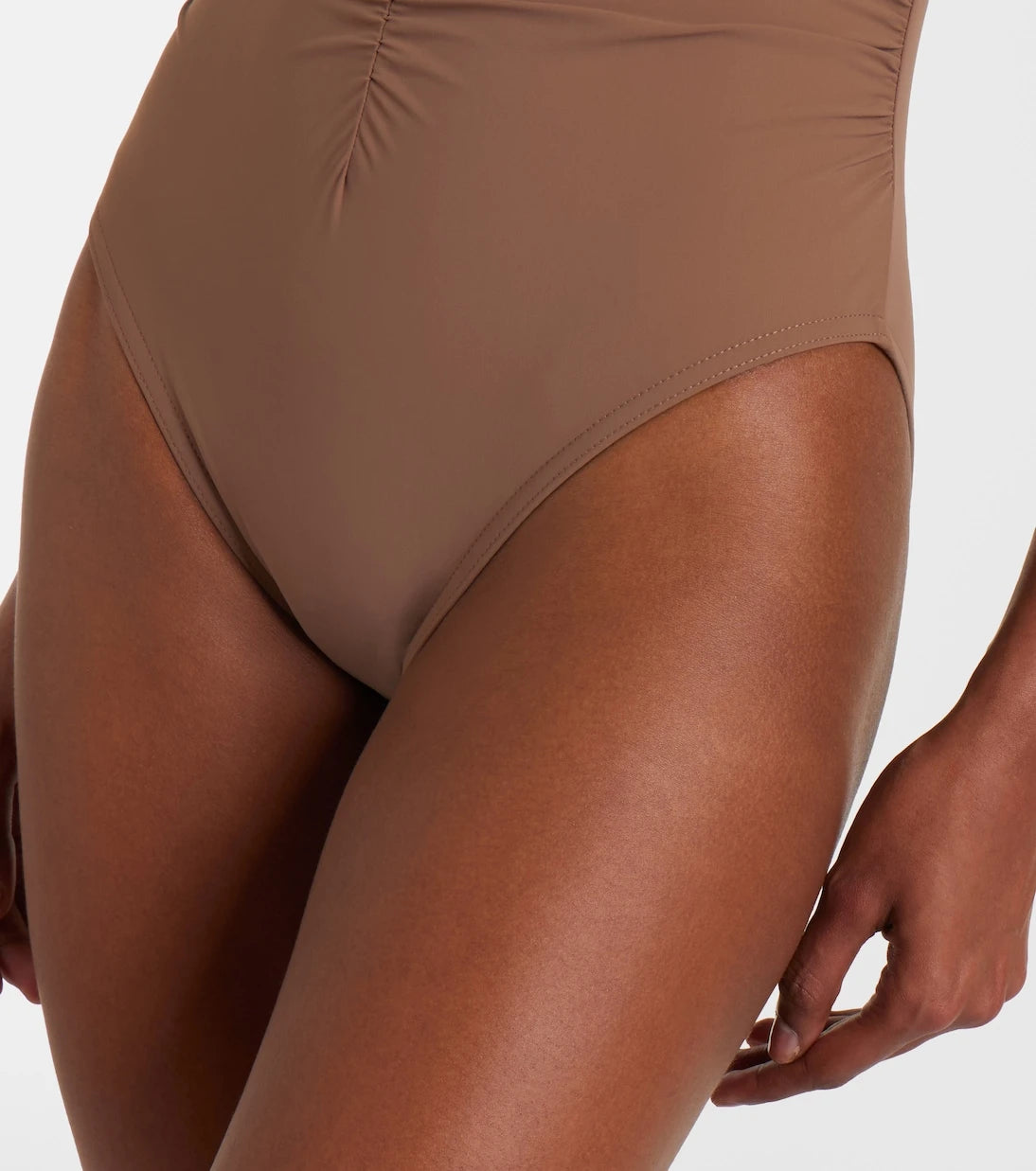 Karla Colletto - Basics ruched swimsuit