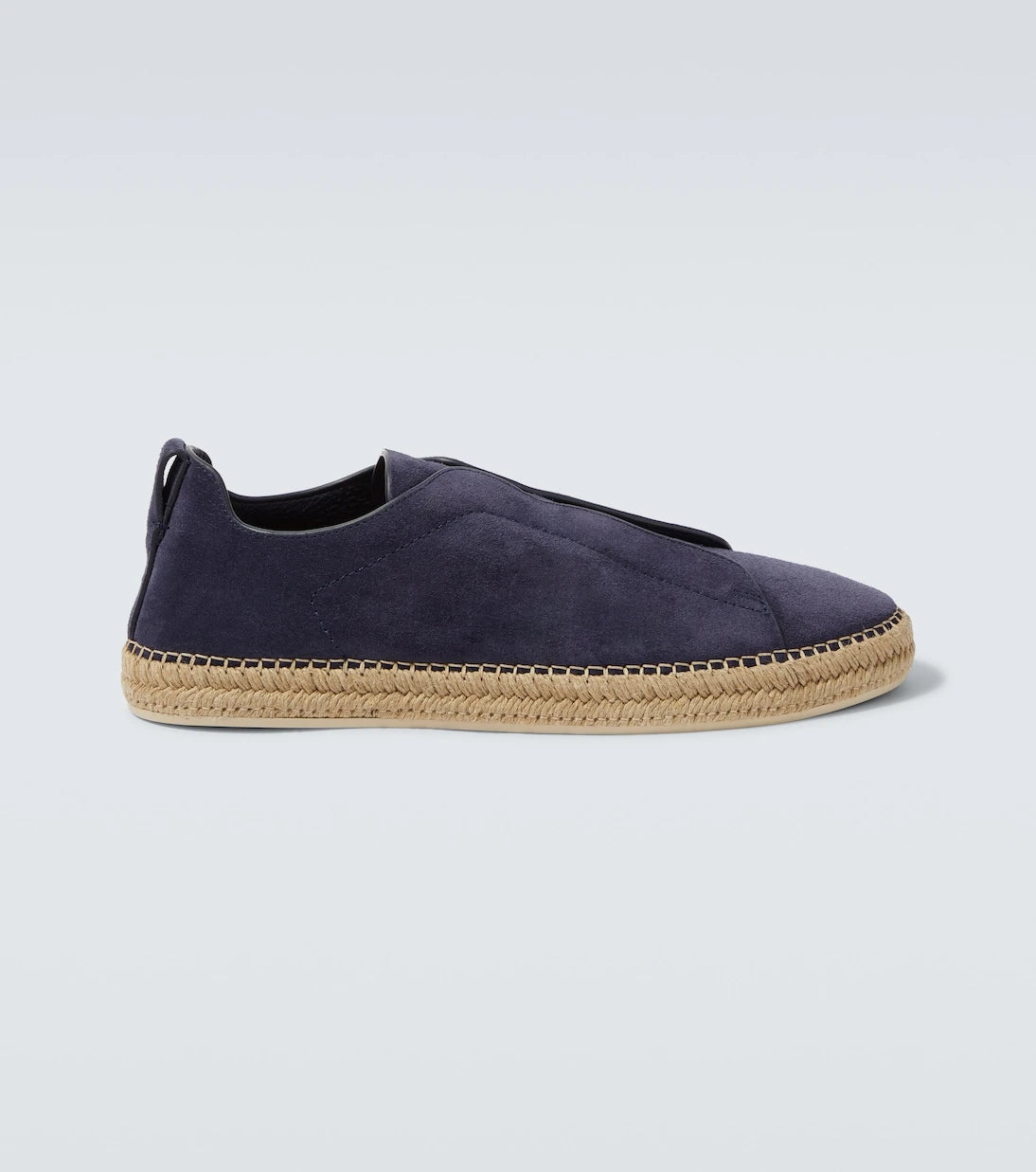 Zegna - Triple Stitch suede espadrilles