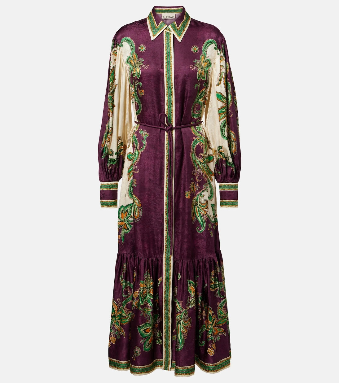 Alémais - Ruthie floral shirt dress