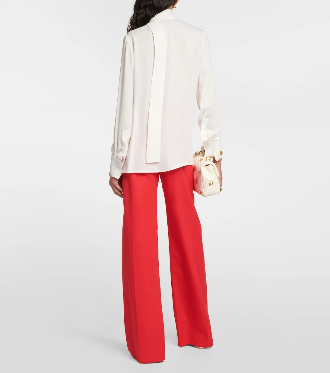 Valentino - Tie-neck blouse