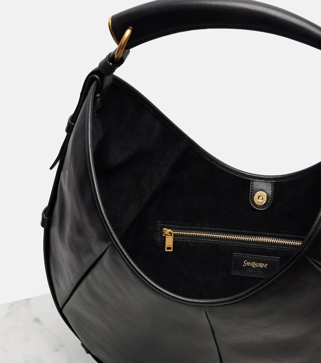 Saint Laurent - Mombasa Medium leather shoulder bag