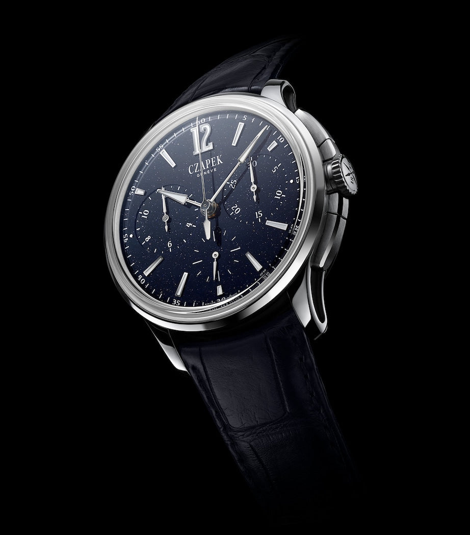 Stainless Steel Faubourg de Cracovie Aventurine Watch 41.5mm