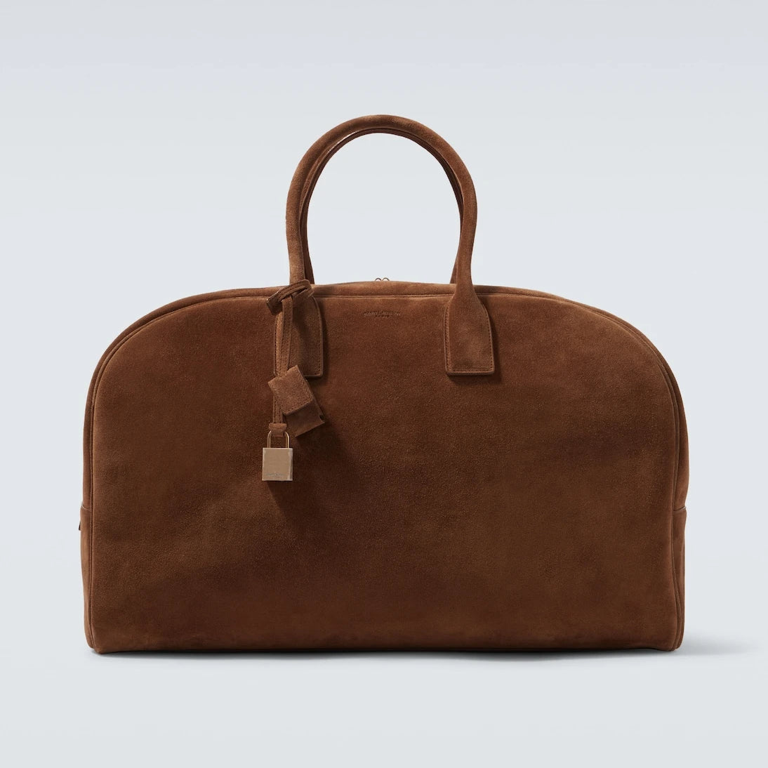 Saint Laurent - Large suede duffel bag