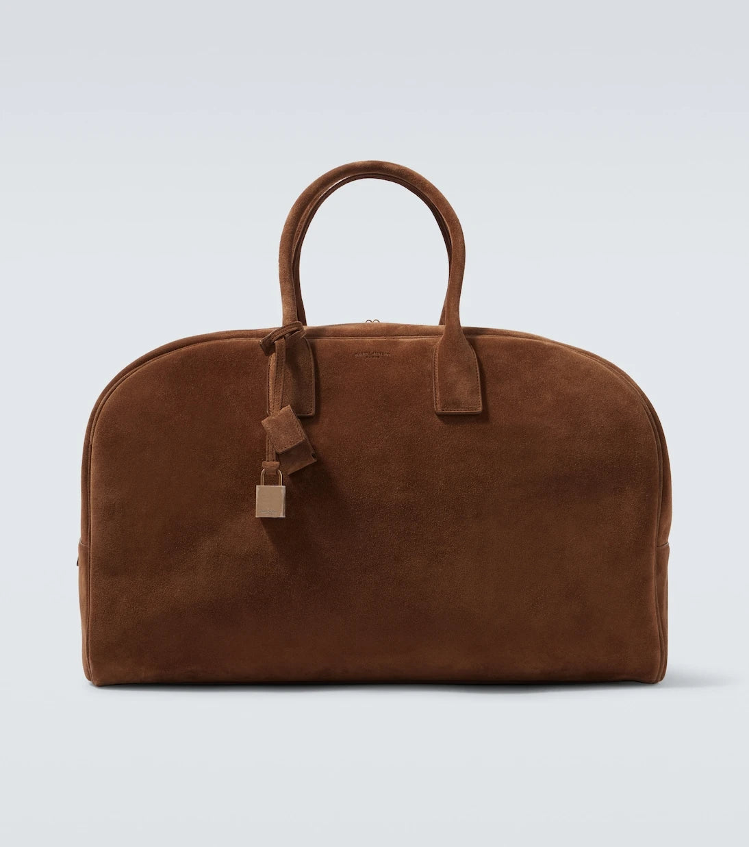 Saint Laurent - Large suede duffel bag