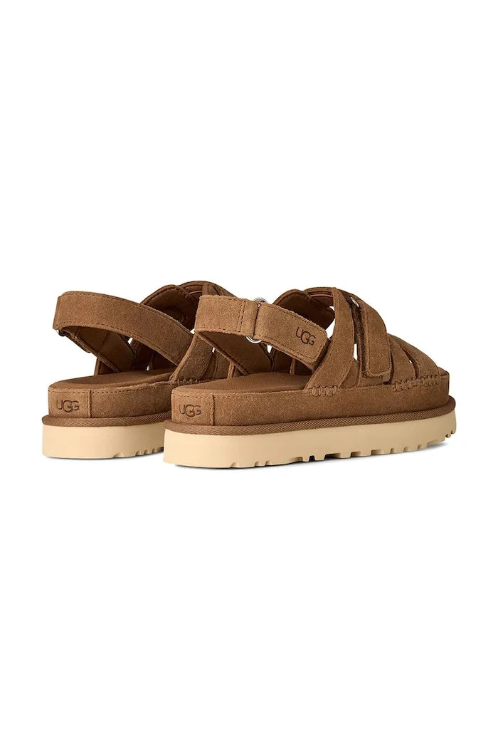 Велурени сандали UGG W Goldenstar Gleam