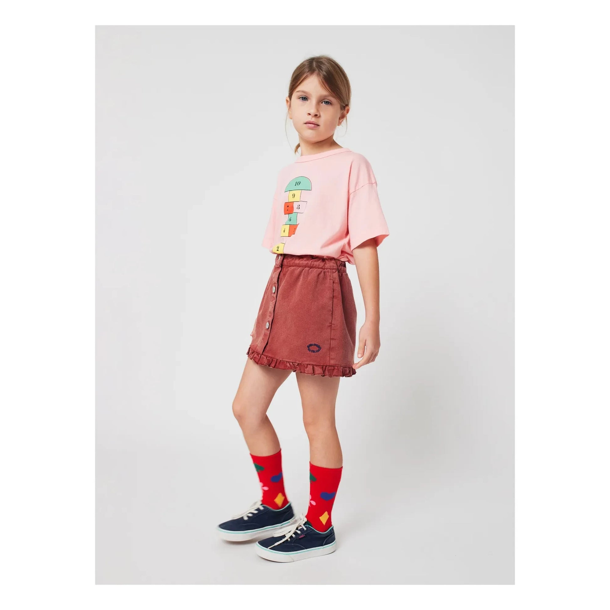 Bobo Choses - Twill skirt | Brown
