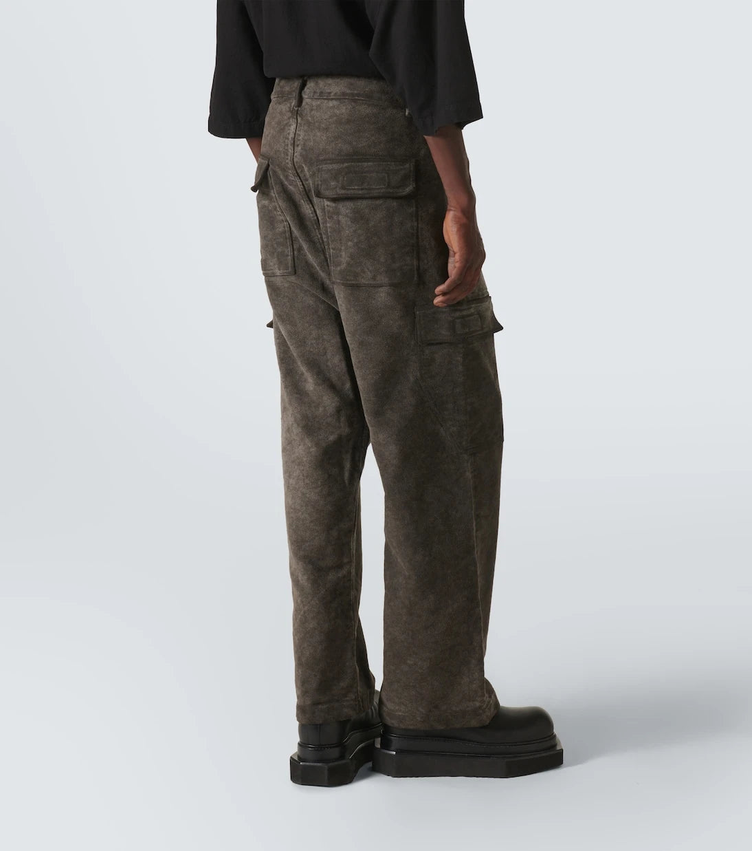 Rick Owens - Denim cargo pants