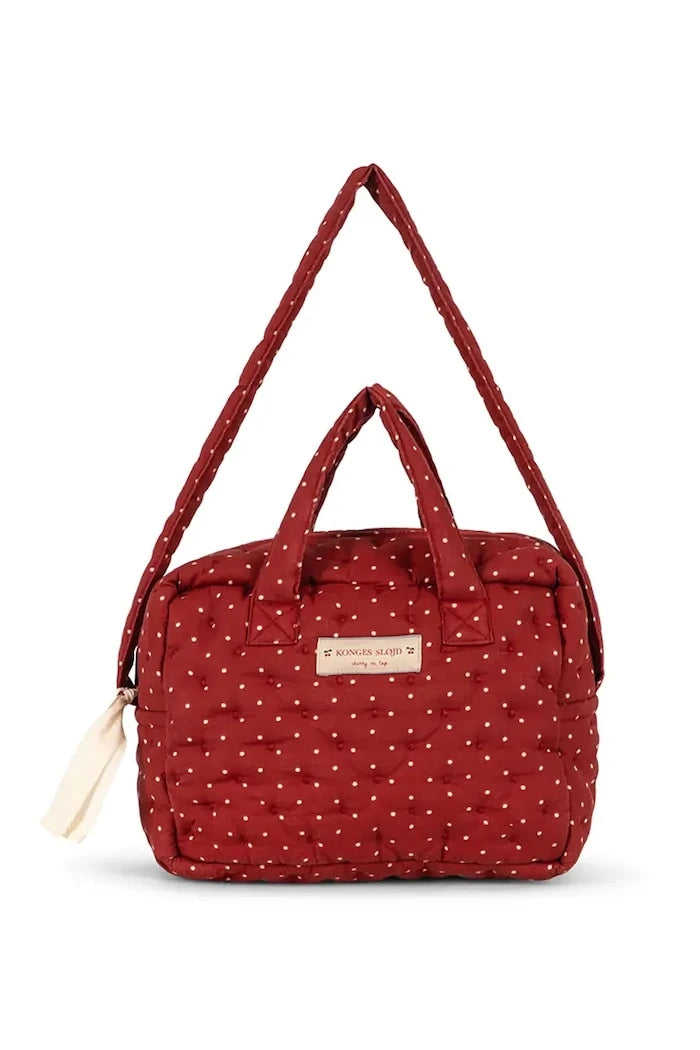 Konges Sløjd Bebekler için Pamuklu Çocuk Puset Çantası DOLL BAG