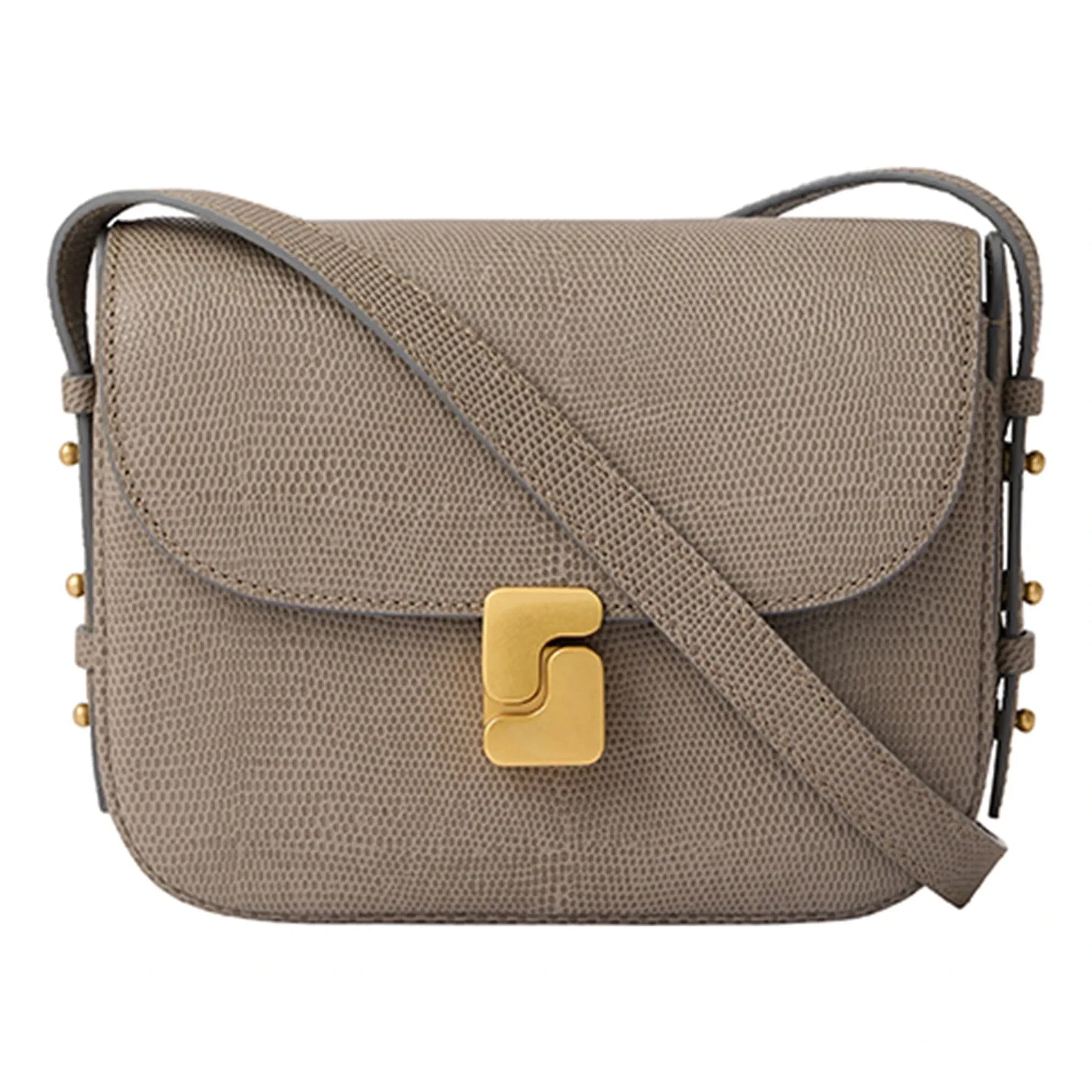 Soeur - Bellissima Mini Leather Bag | Grey