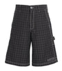 AMIRI Cotton-Linen MA Quad Shorts