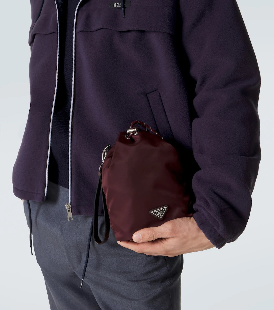 Prada - Prada Speedrock Re-Nylon pouch