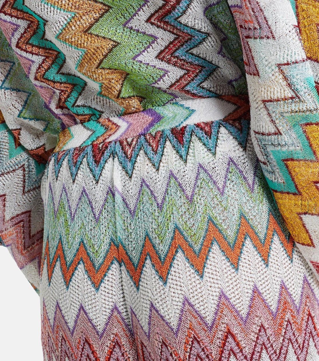 Missoni - Zigzag lamé wide-leg pants
