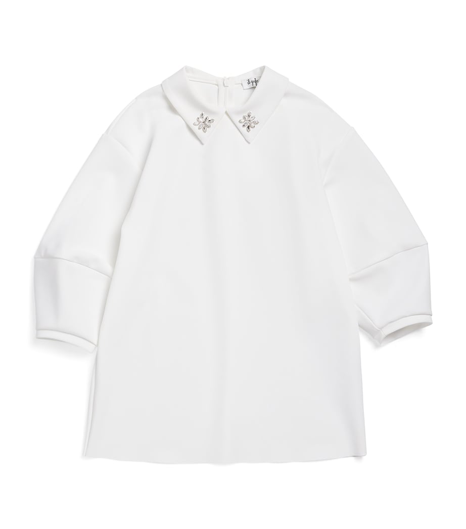 Sensitive Rhinestone Dress (2-14 Years)