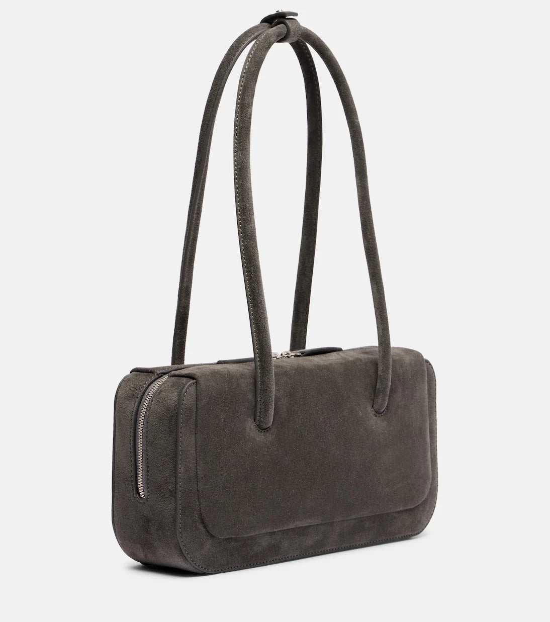 Aesther Ekme - Lagune Bowling Mini suede shoulder bag