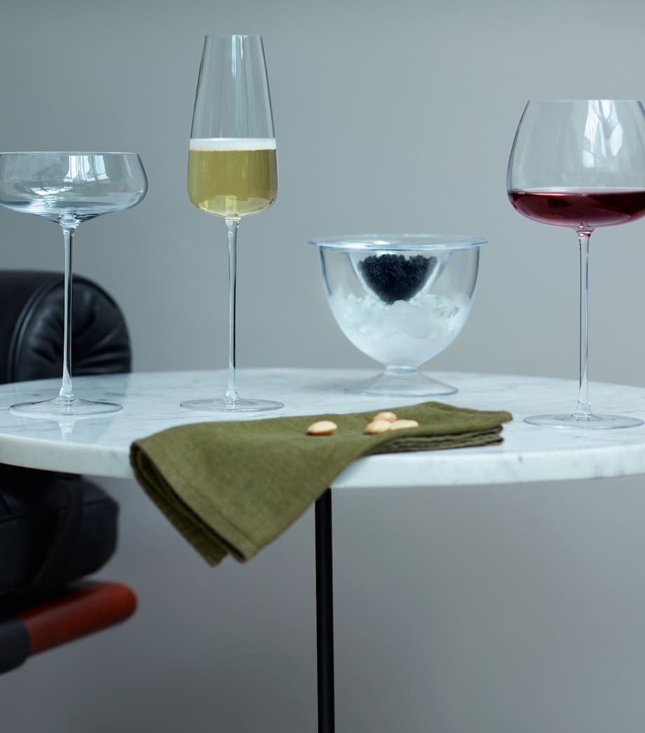 Set of 2 Wine Culture Champagne Saucers (320ml)